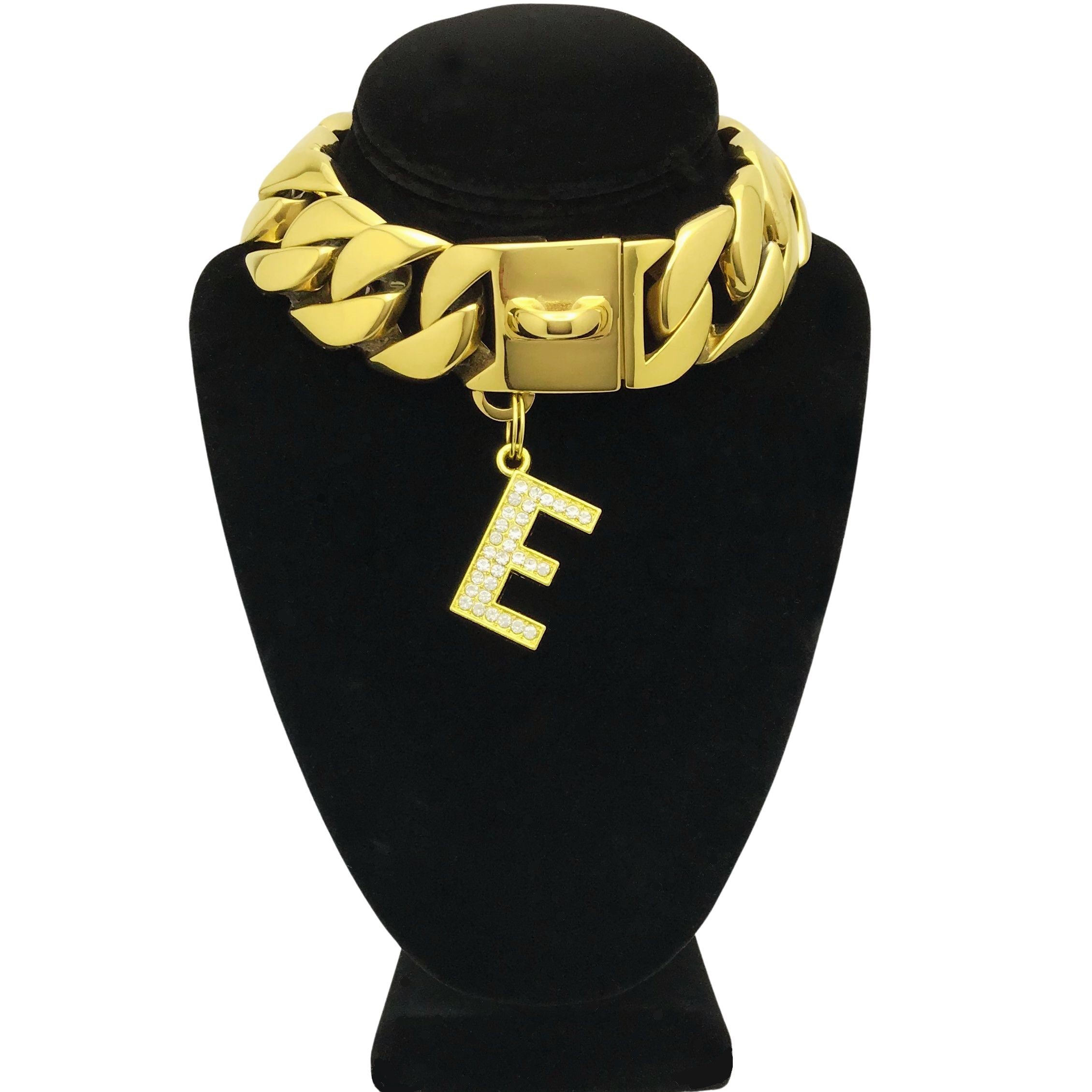 bling letters for dog chain collars