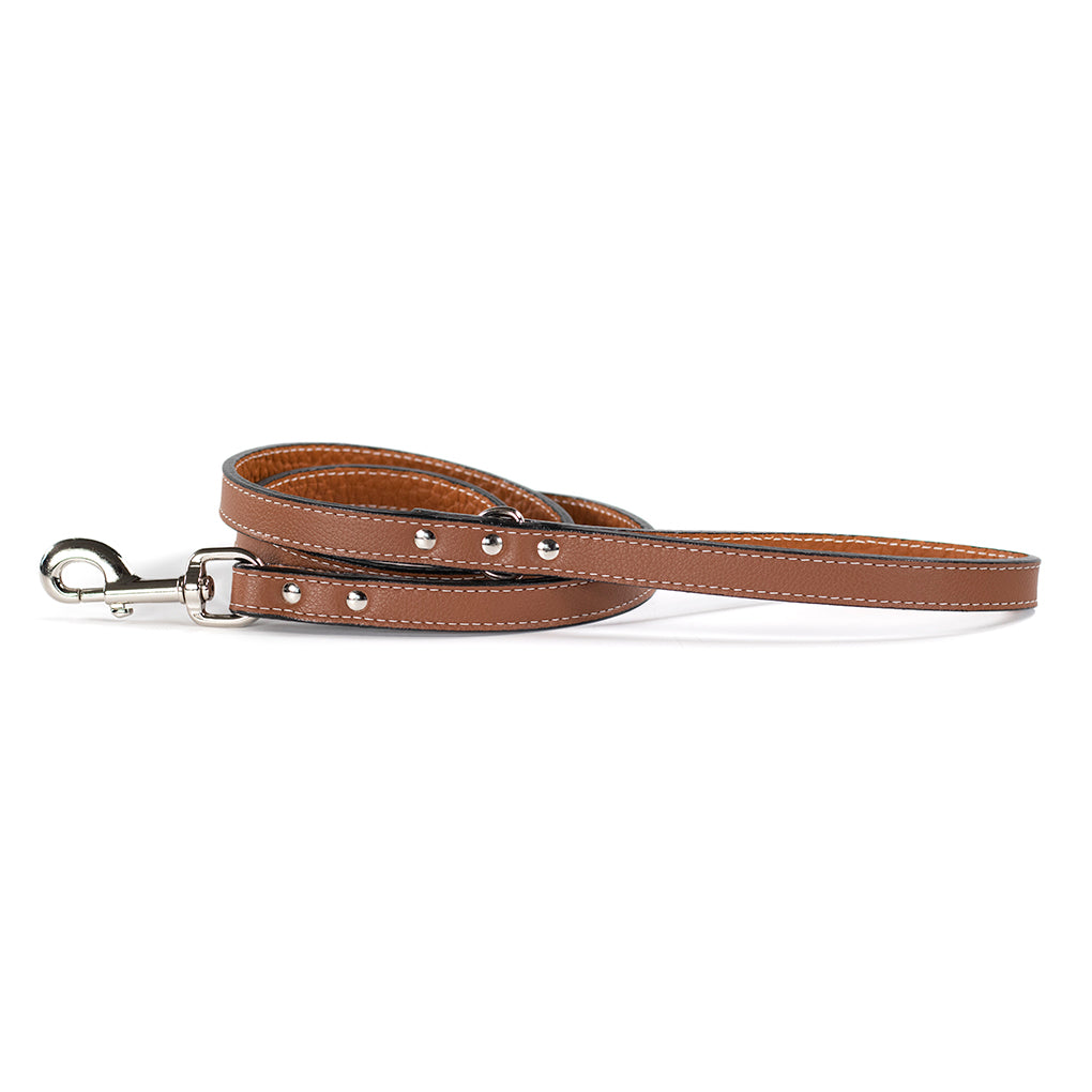Palermo Italian Leather Dog Leash