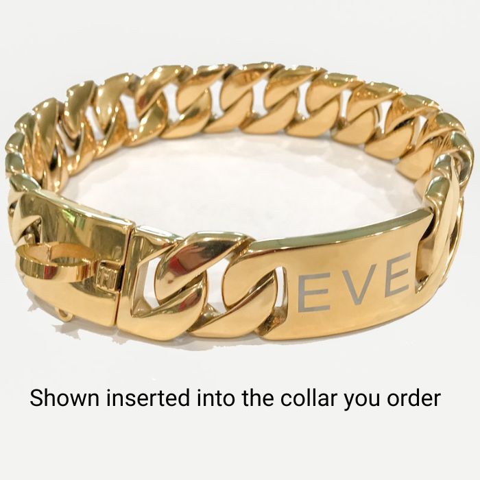 Engraved Cuban ID Link