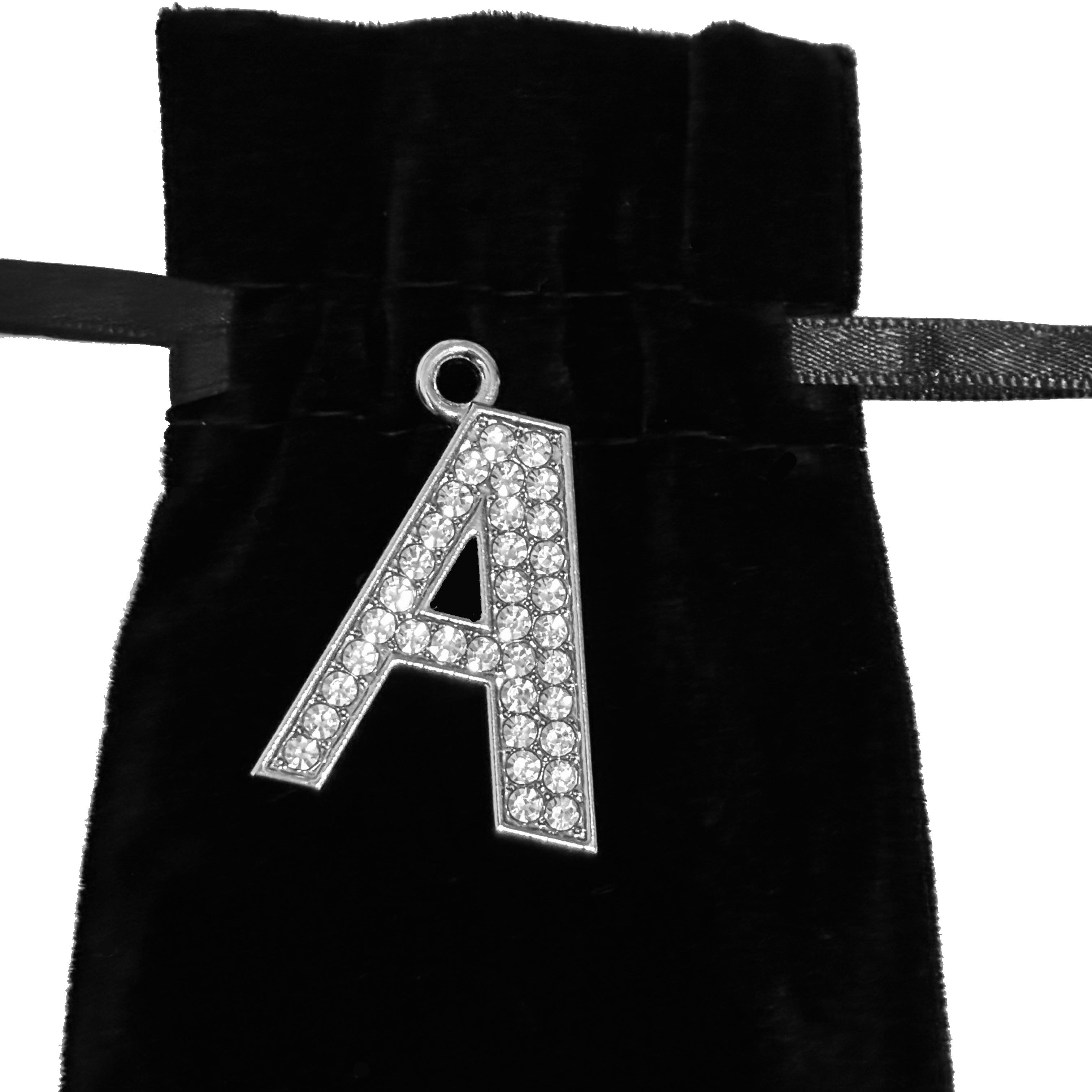 Dog Collar Rhinestone Letters
