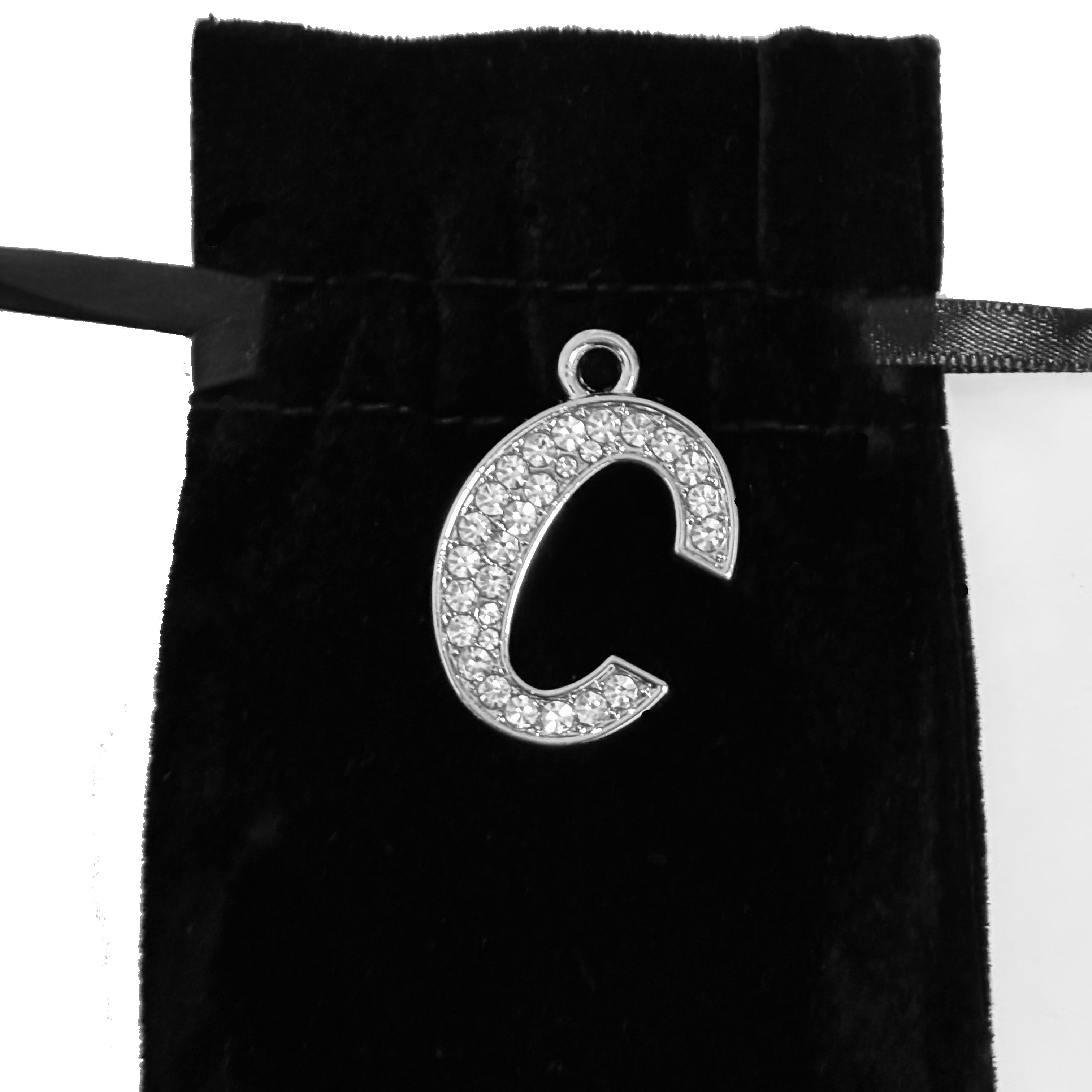 Dog Collar Rhinestone Letters