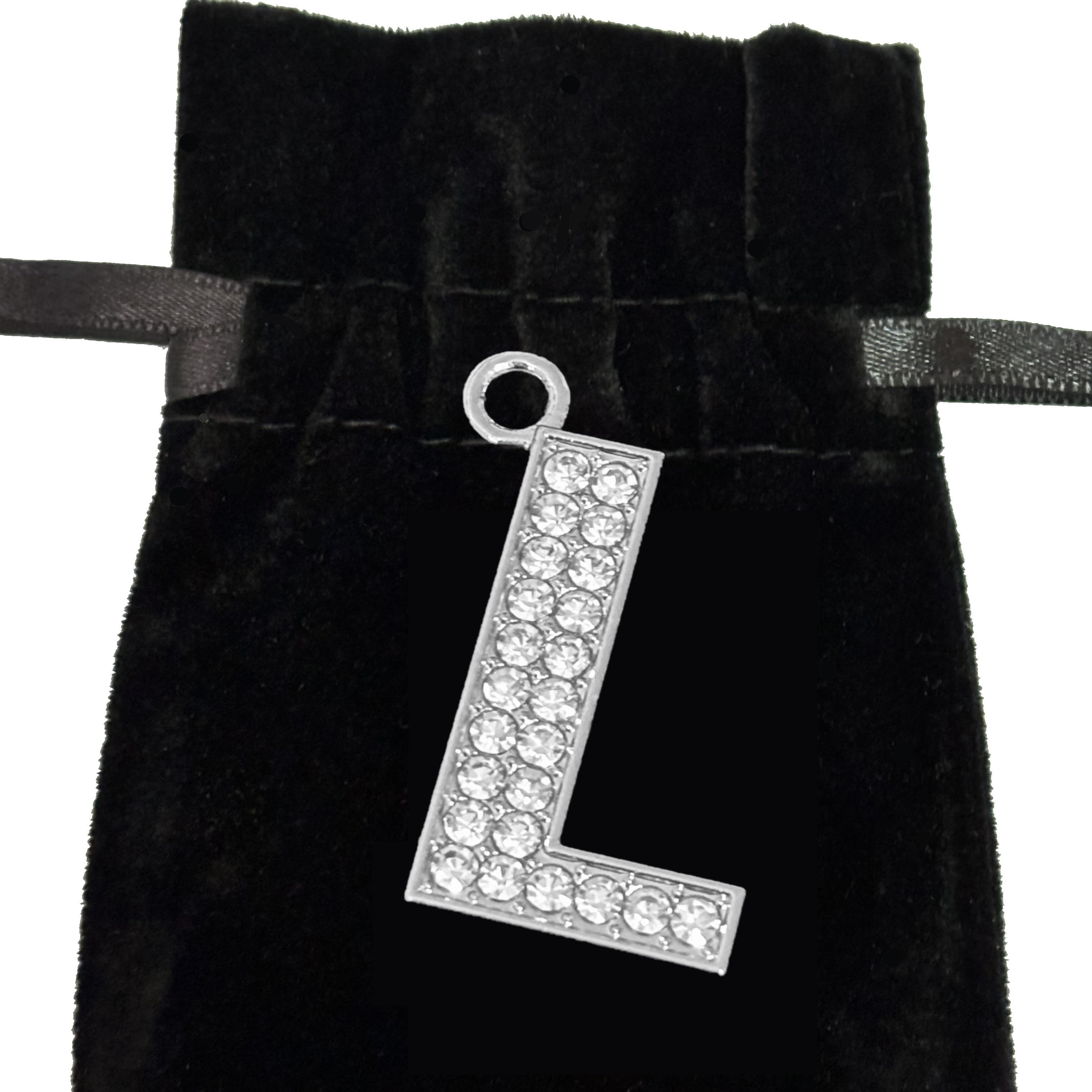Dog Collar Rhinestone Letters