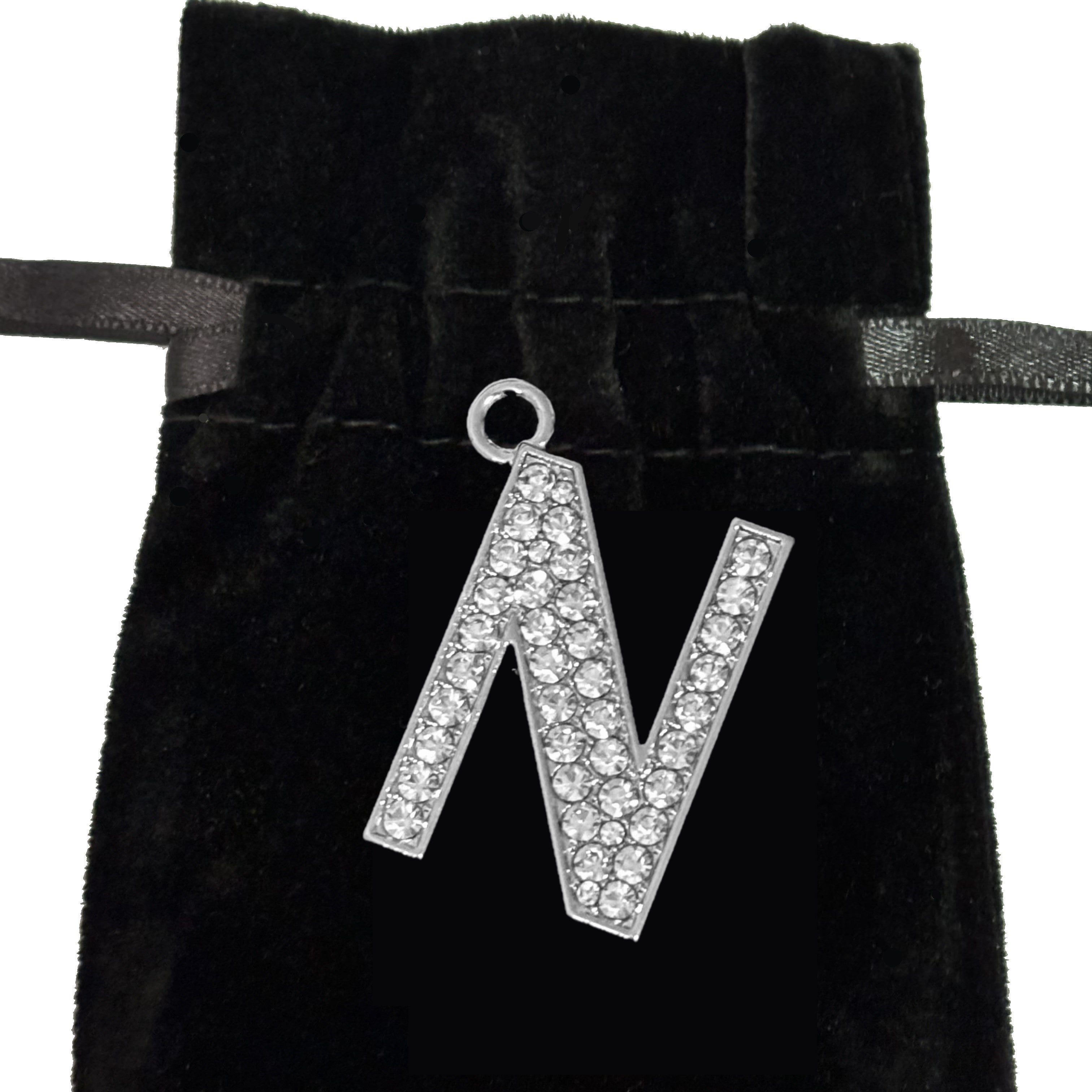 Dog Collar Rhinestone Letters