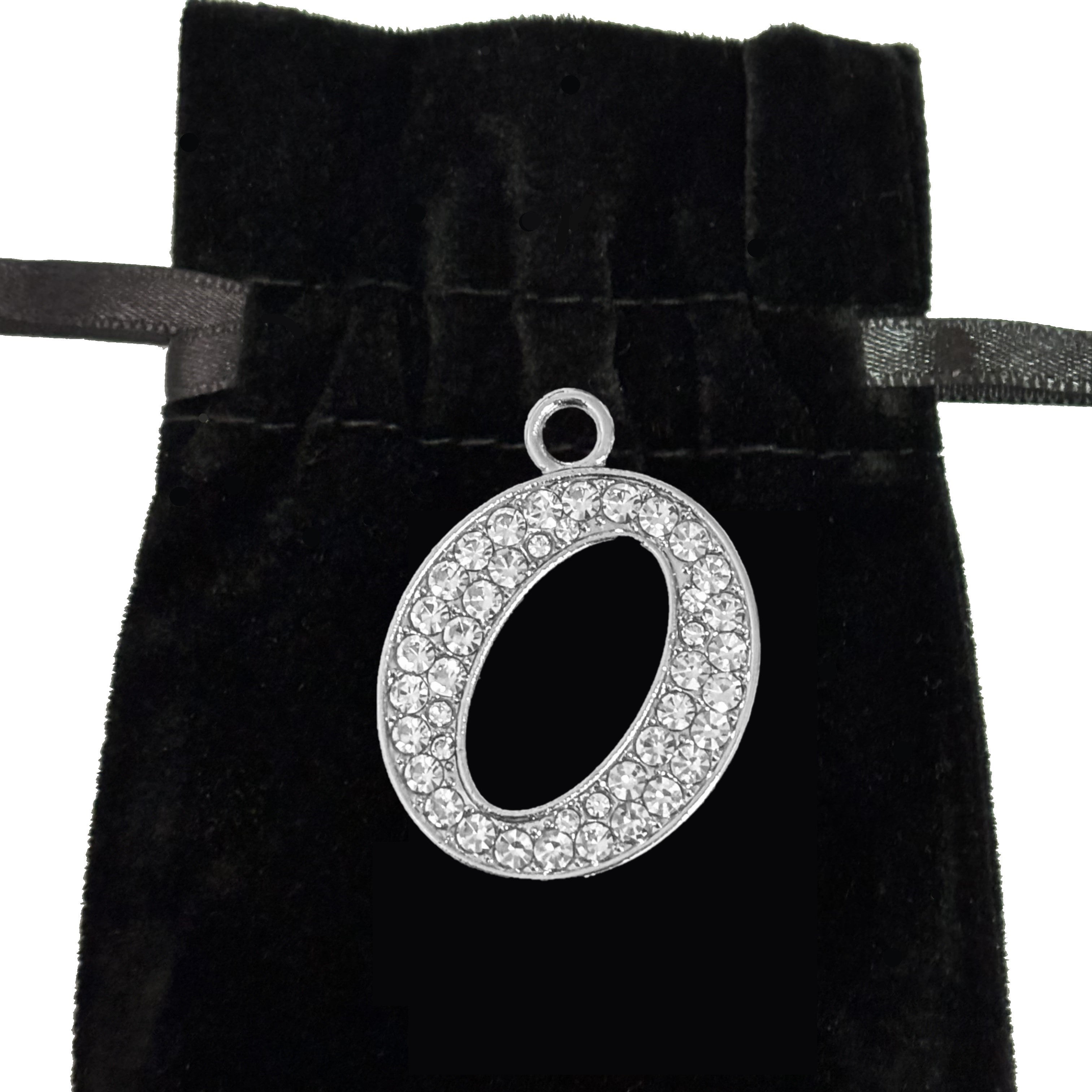 Dog Collar Rhinestone Letters