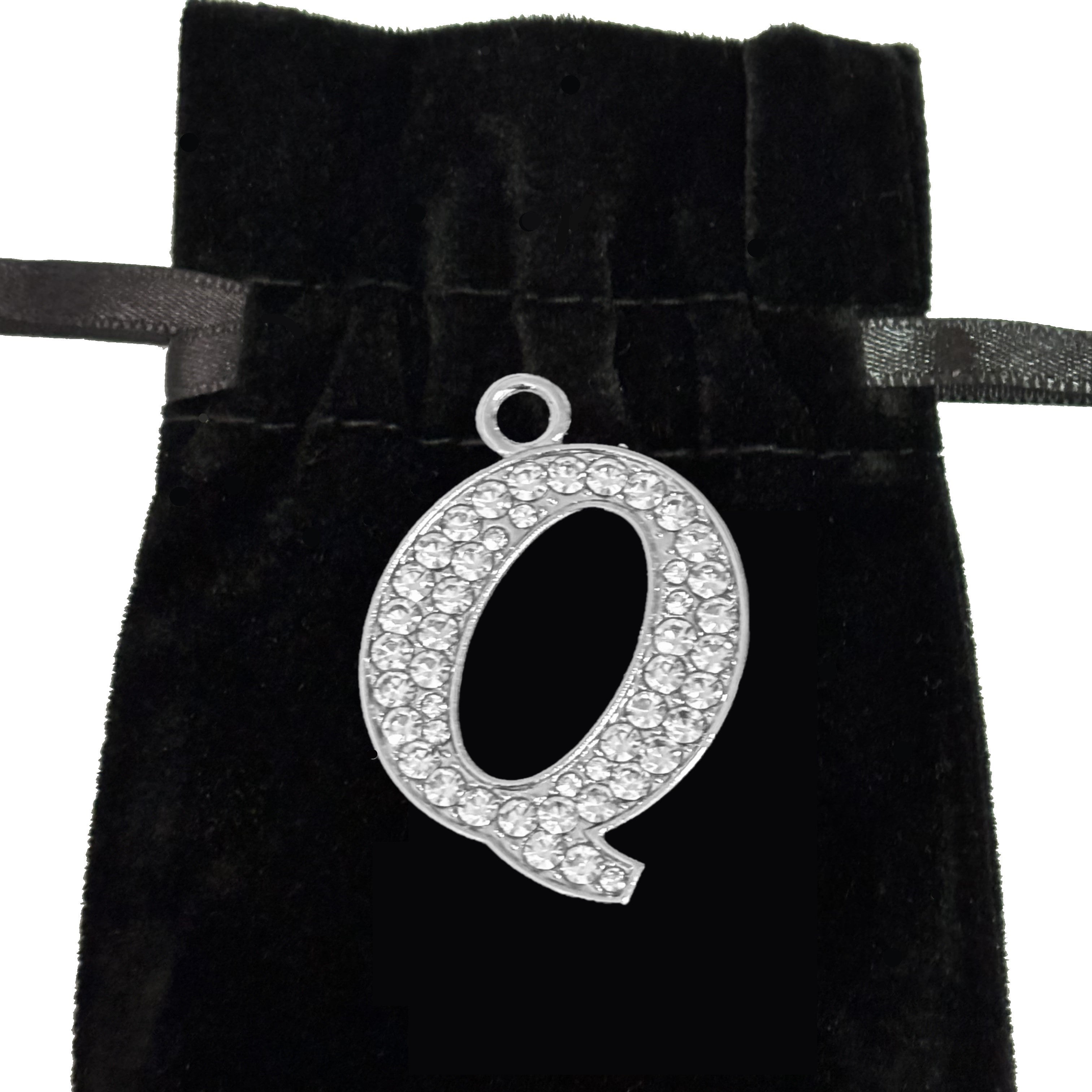 Dog Collar Rhinestone Letters