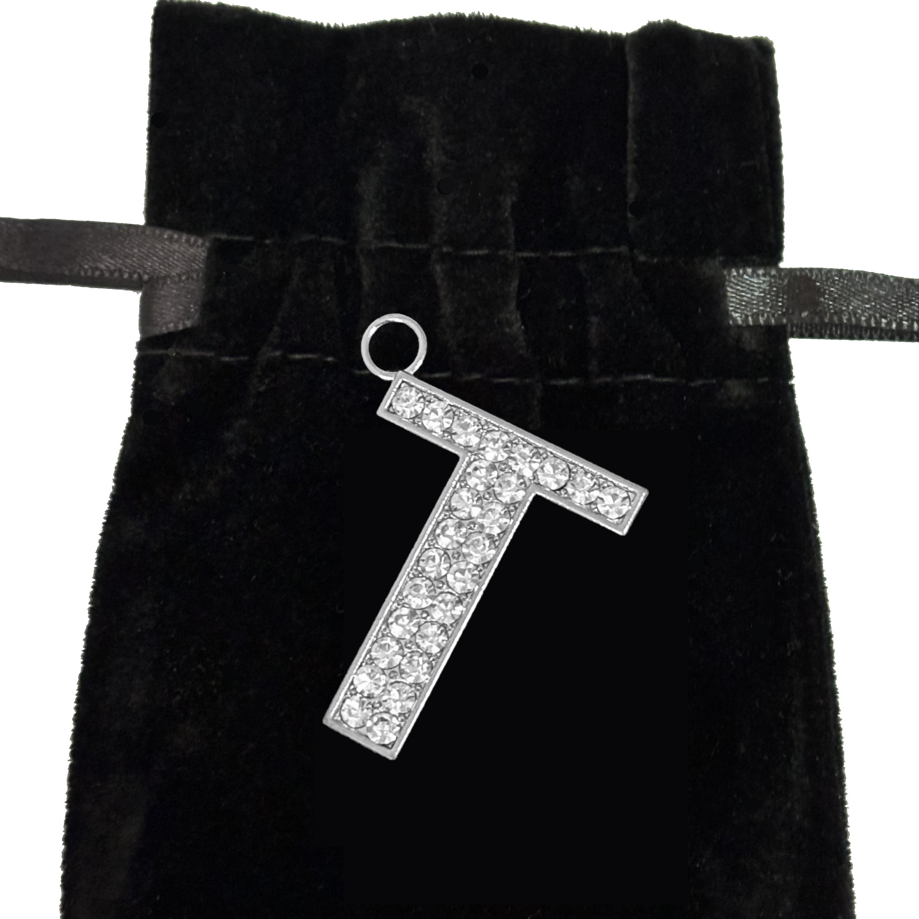 Dog Collar Rhinestone Letters
