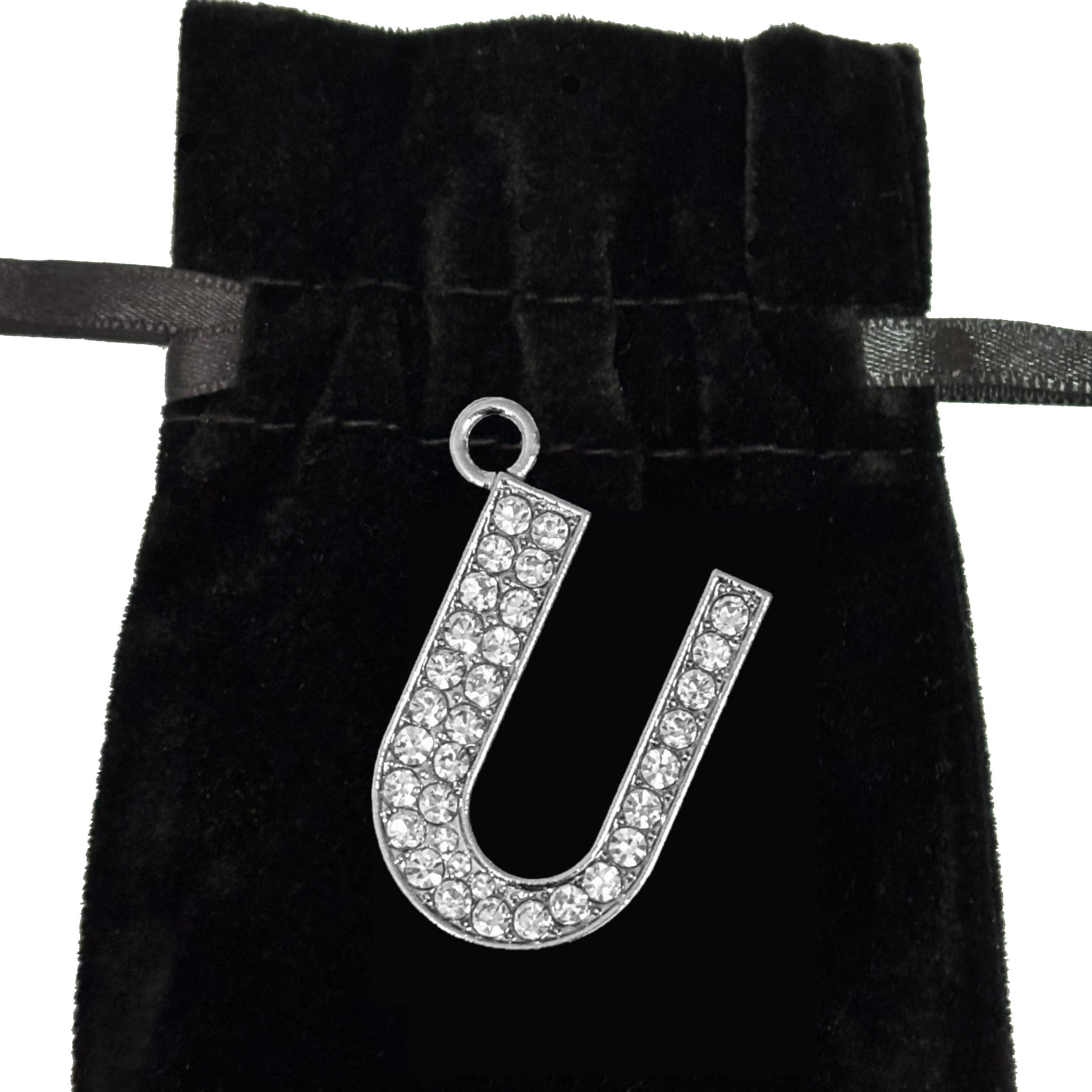 Dog Collar Rhinestone Letters