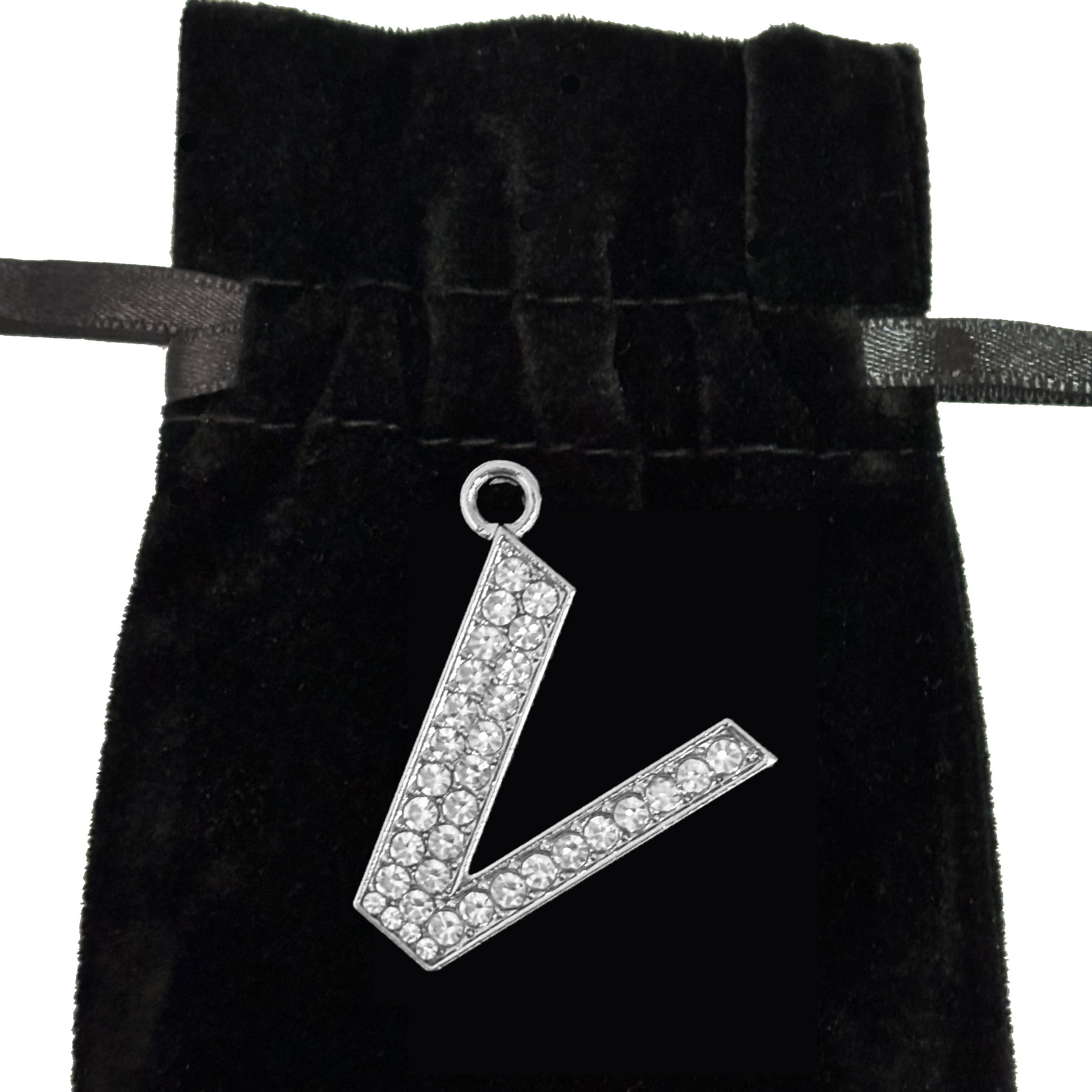 Dog Collar Rhinestone Letters