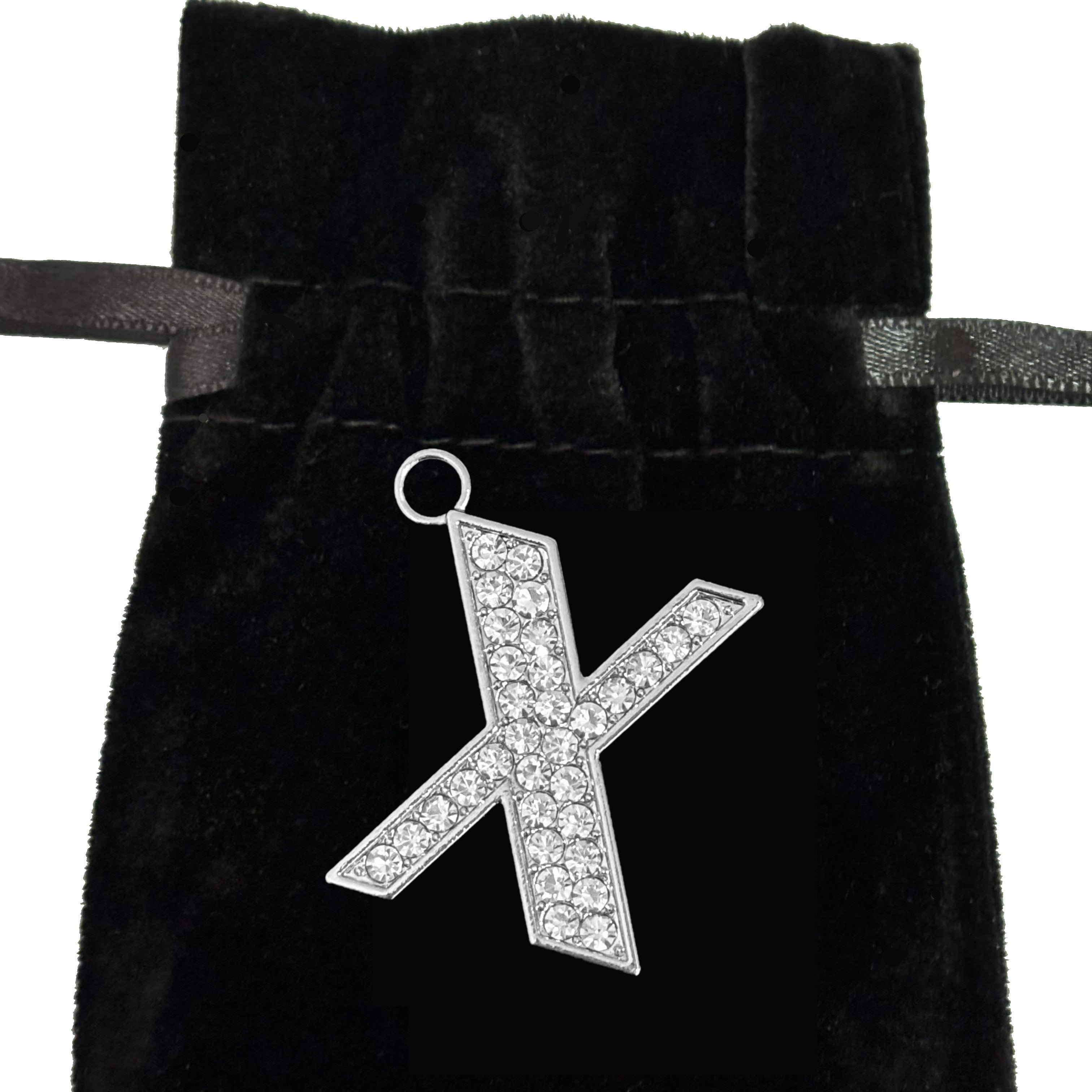 Dog Collar Rhinestone Letters