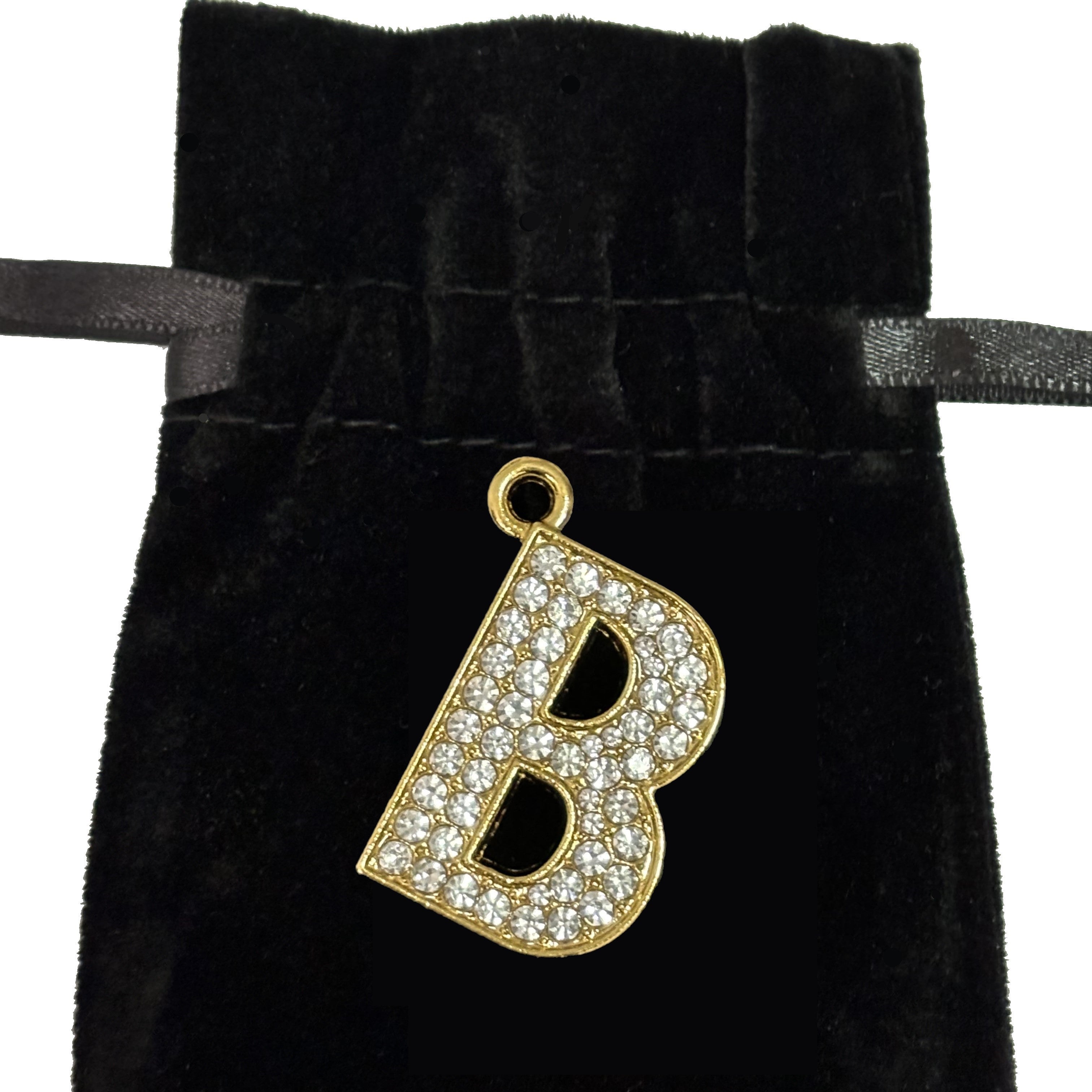 Dog Collar Rhinestone Letters