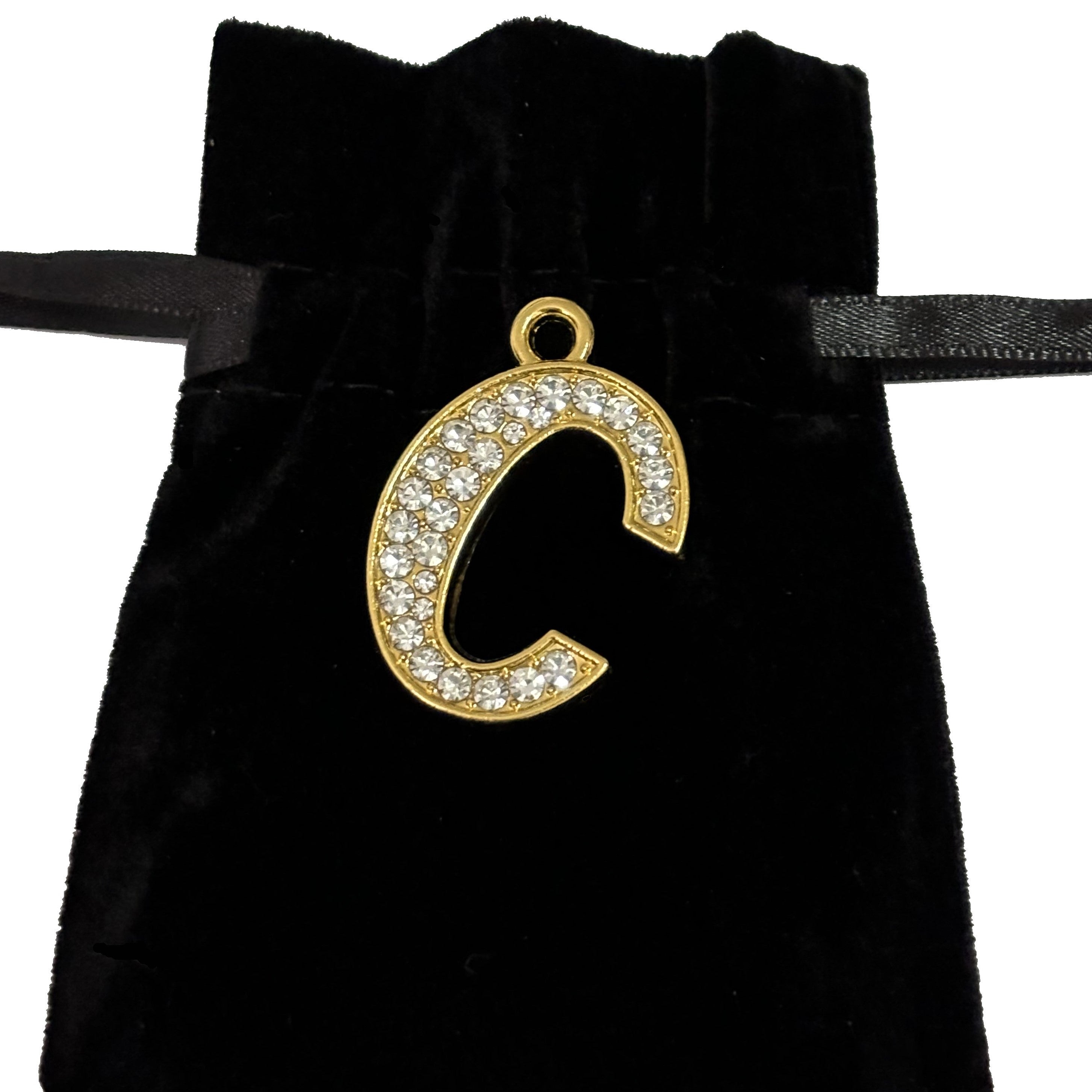 Dog Collar Rhinestone Letters
