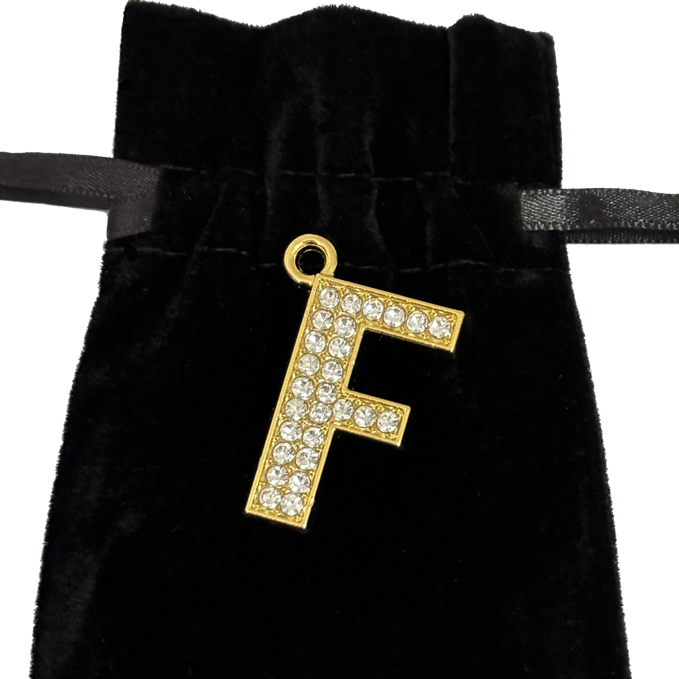 Dog Collar Rhinestone Letters