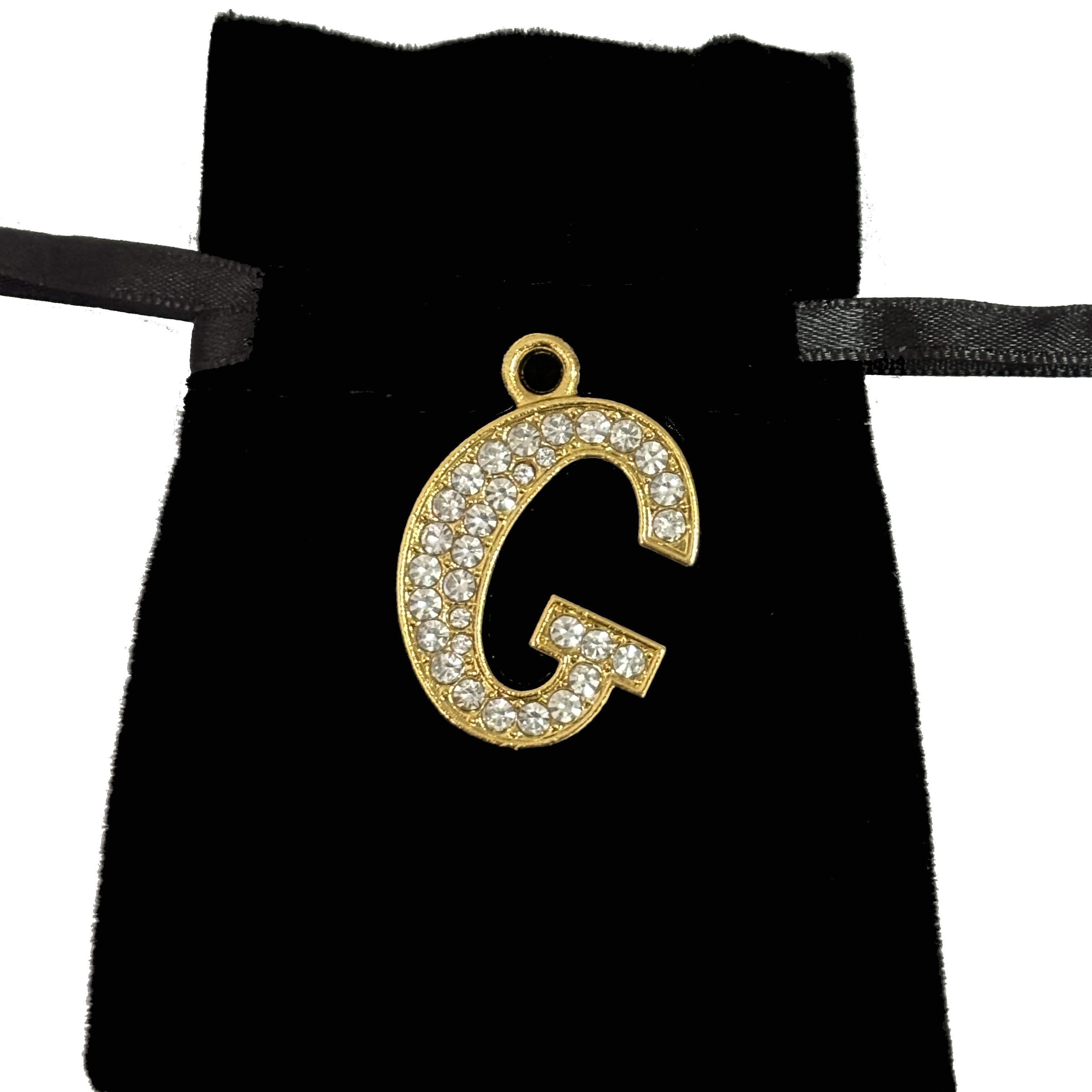 Dog Collar Rhinestone Letters