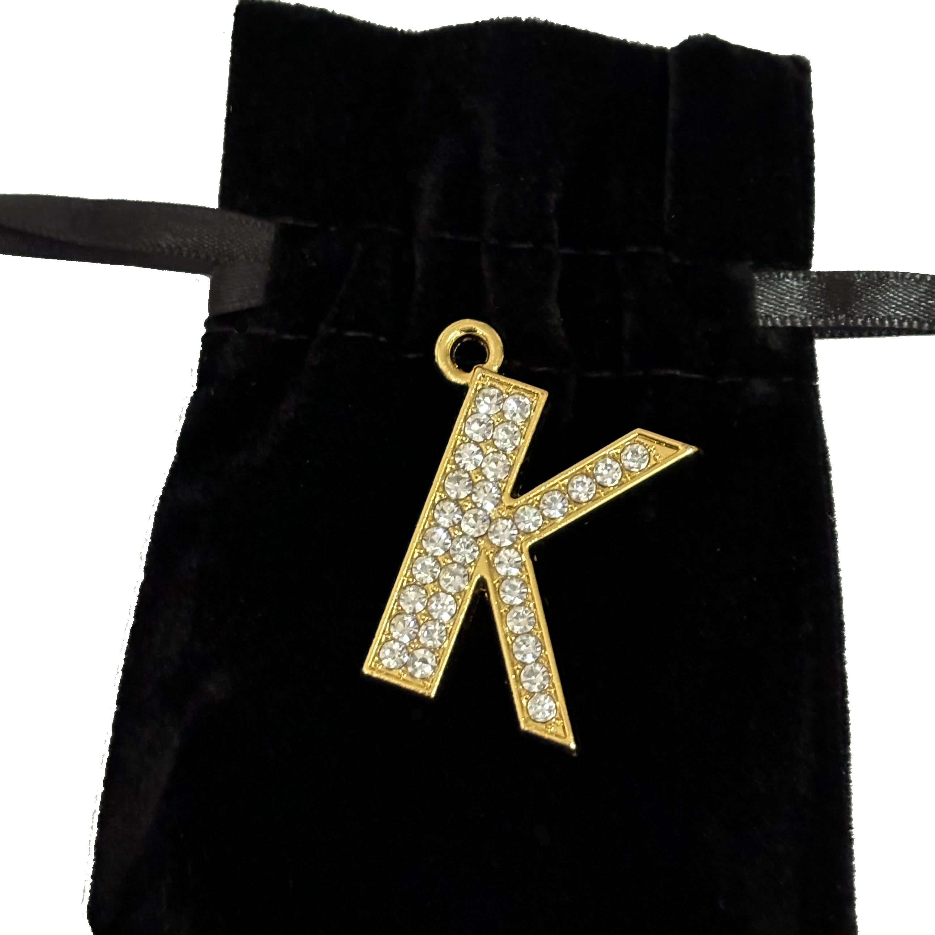 Dog Collar Rhinestone Letters