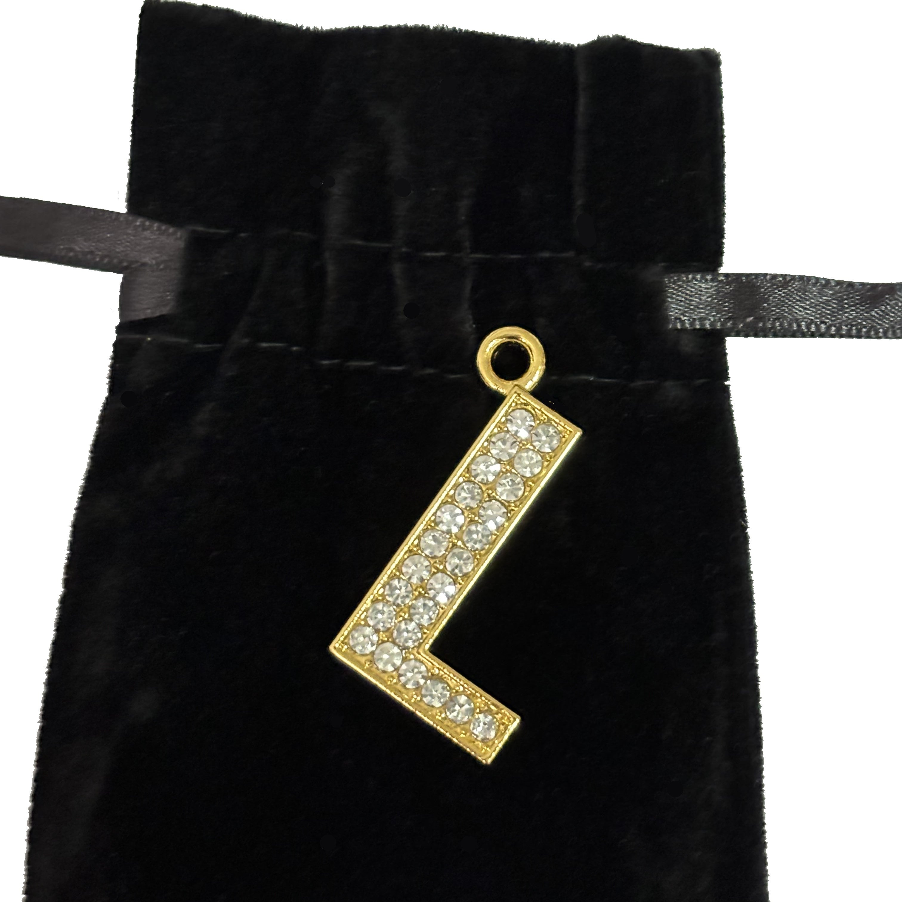 Dog Collar Rhinestone Letters