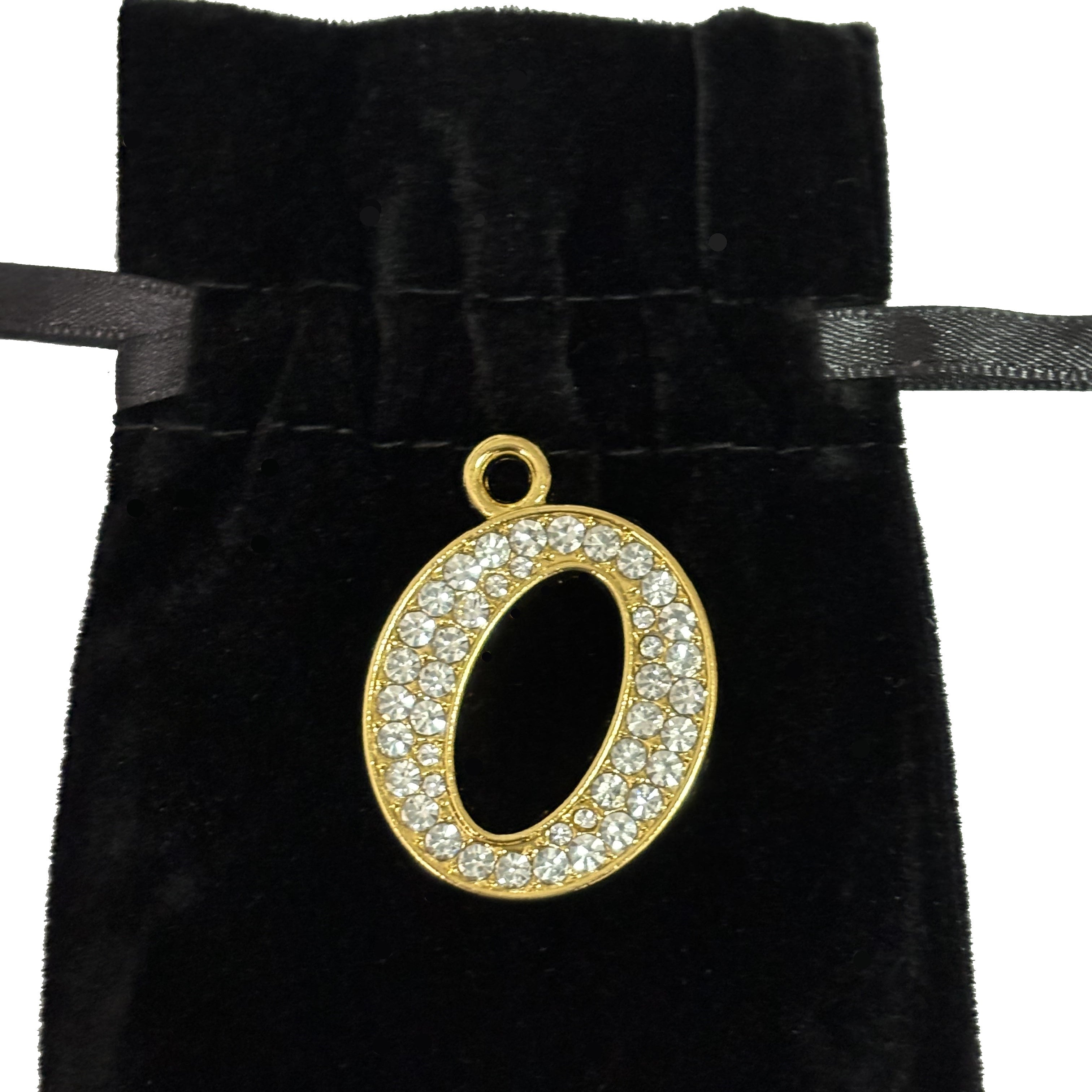 Dog Collar Rhinestone Letters