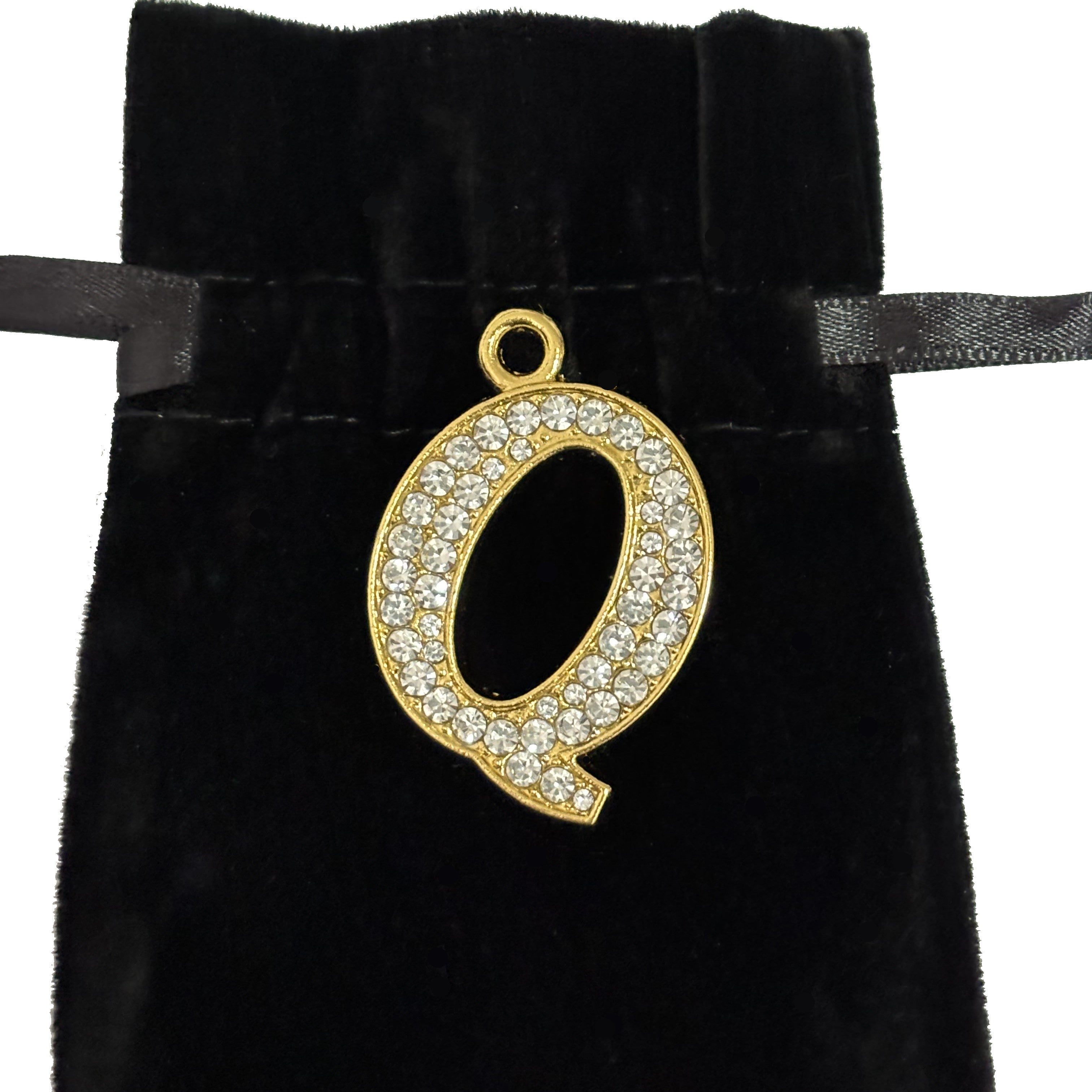 Dog Collar Rhinestone Letters