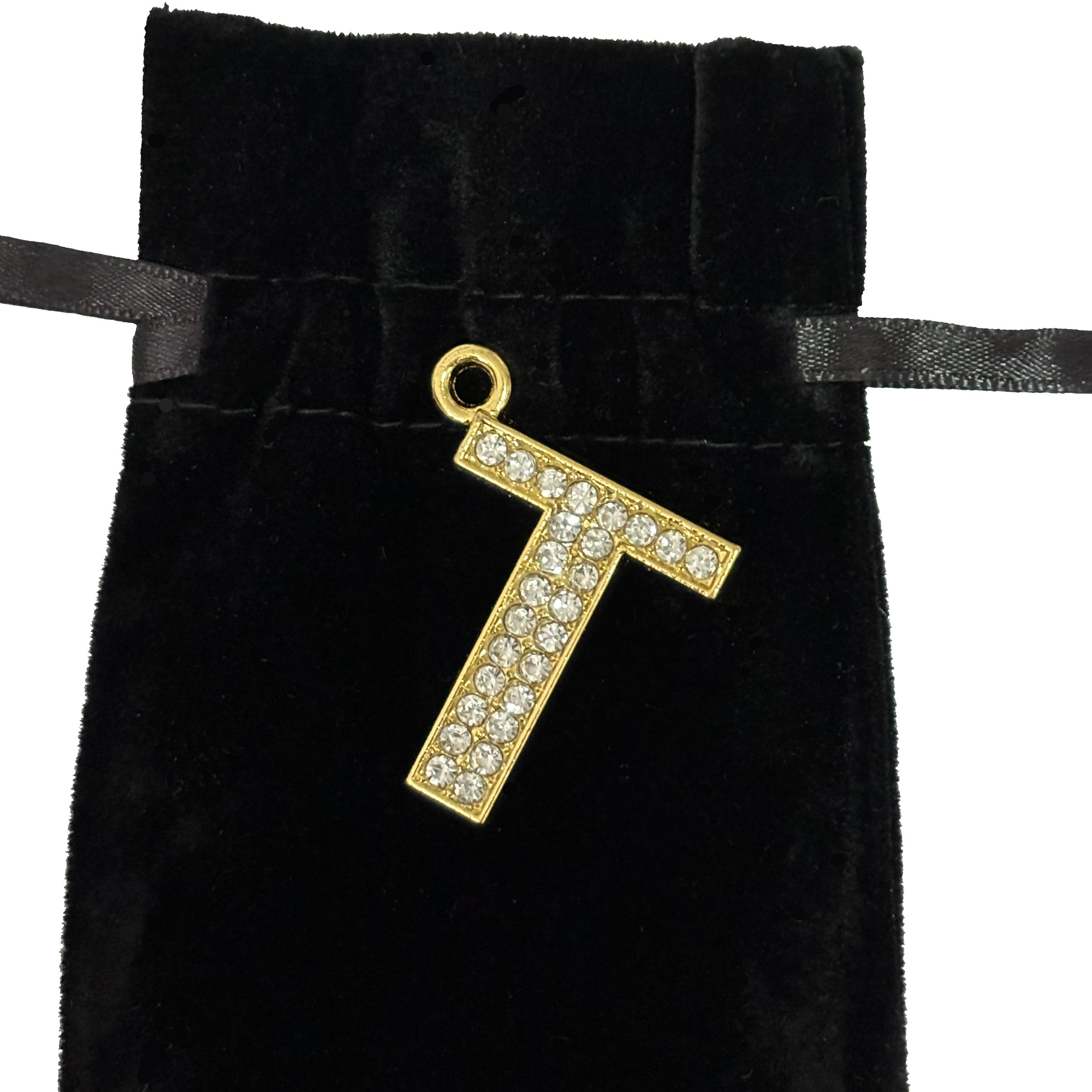 Dog Collar Rhinestone Letters