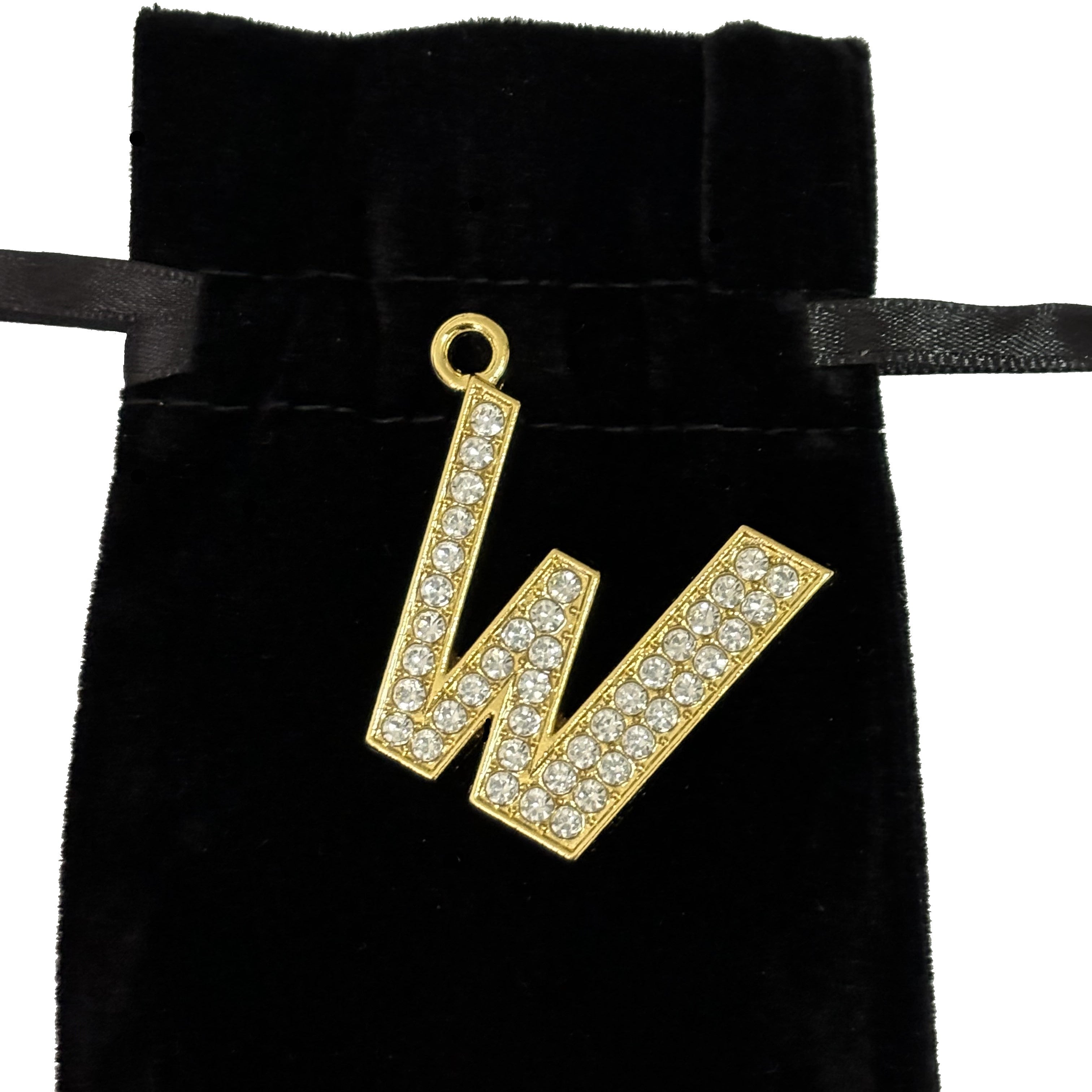 Dog Collar Rhinestone Letters