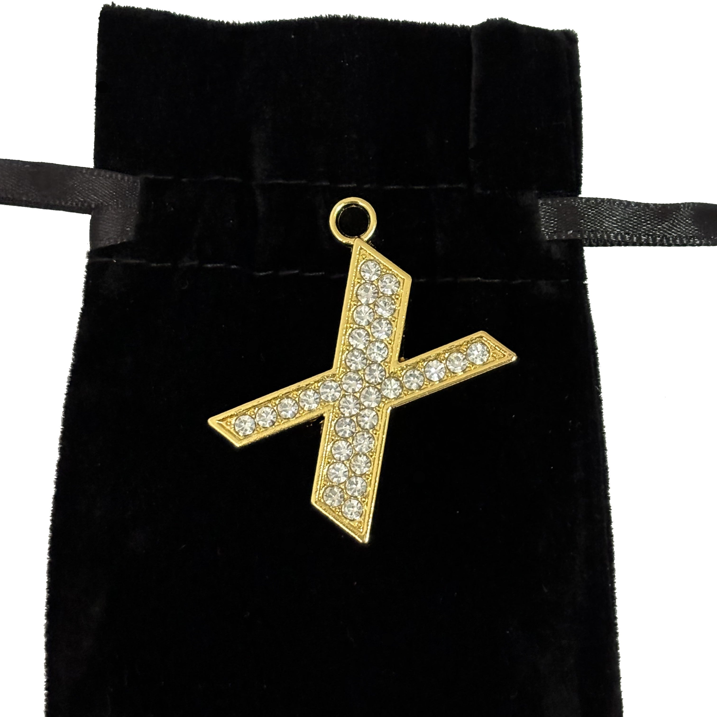 Dog Collar Rhinestone Letters