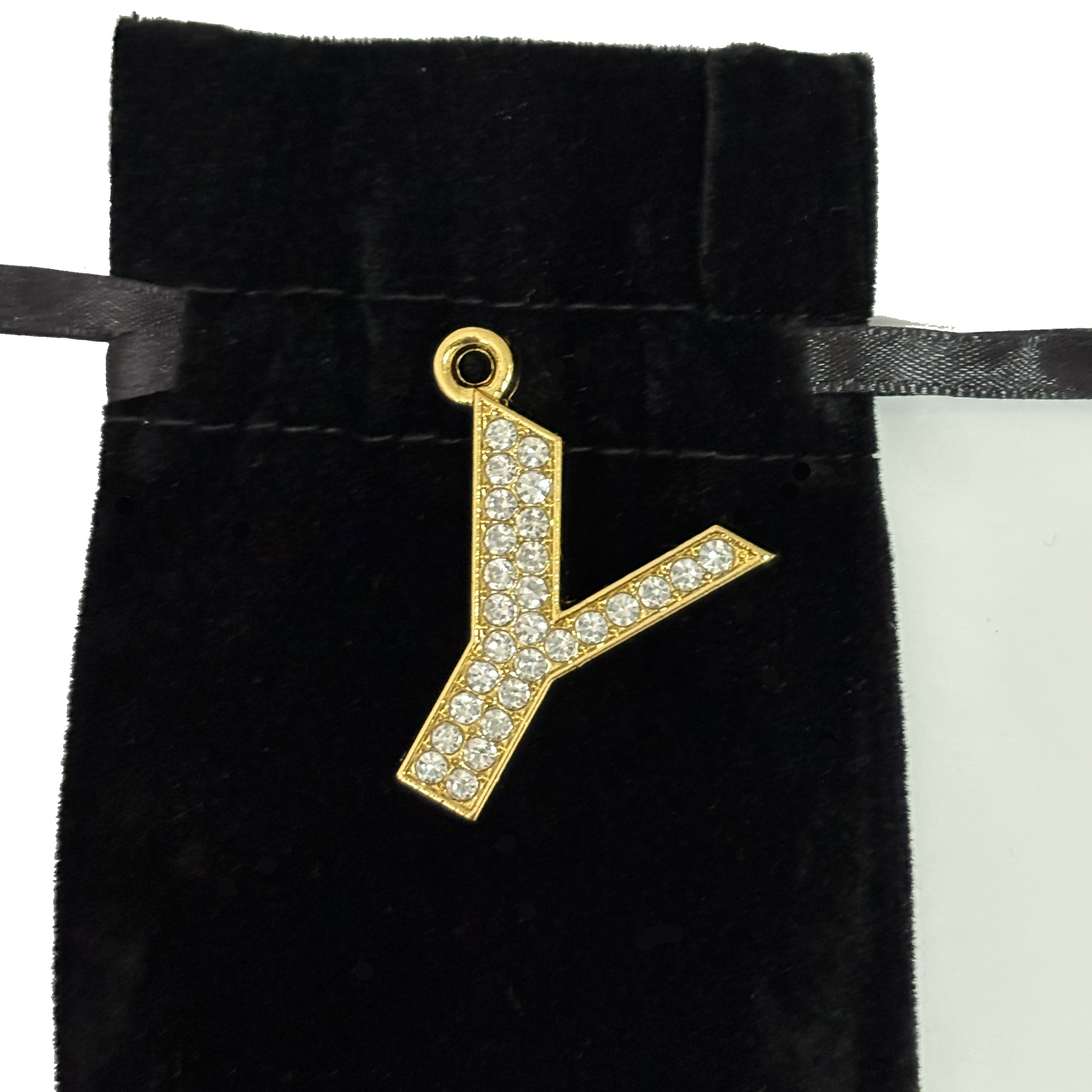 Dog Collar Rhinestone Letters