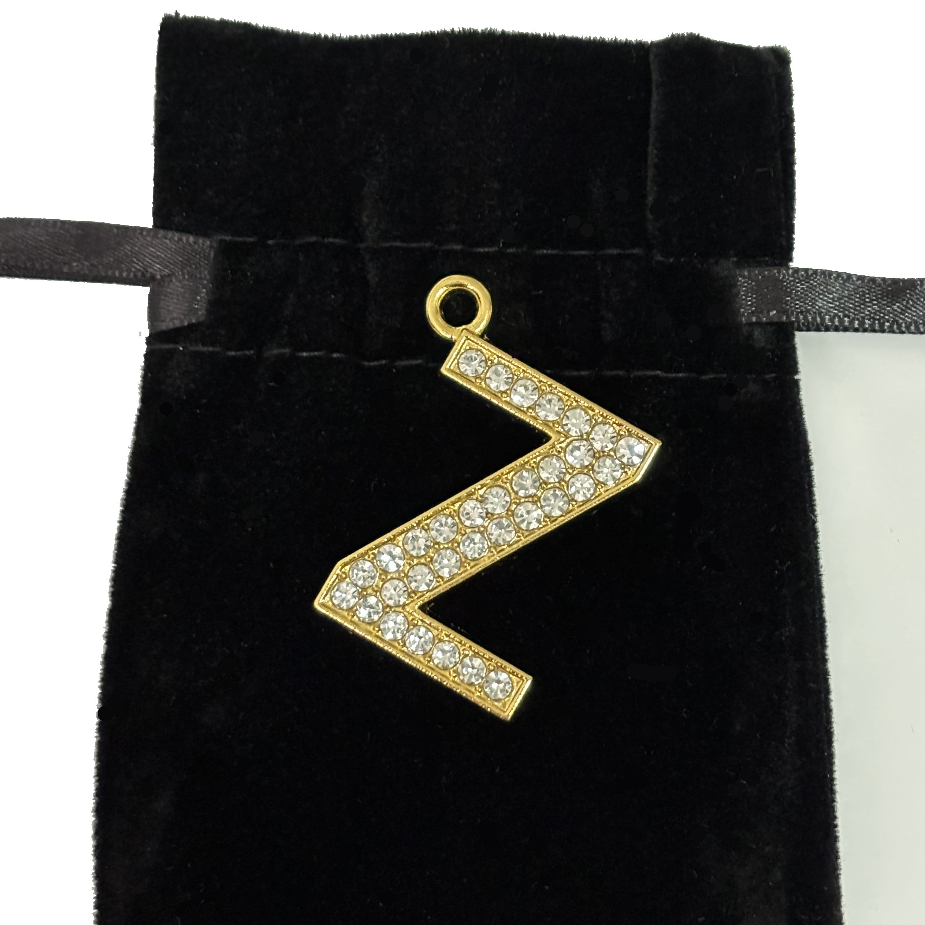 Dog Collar Rhinestone Letters