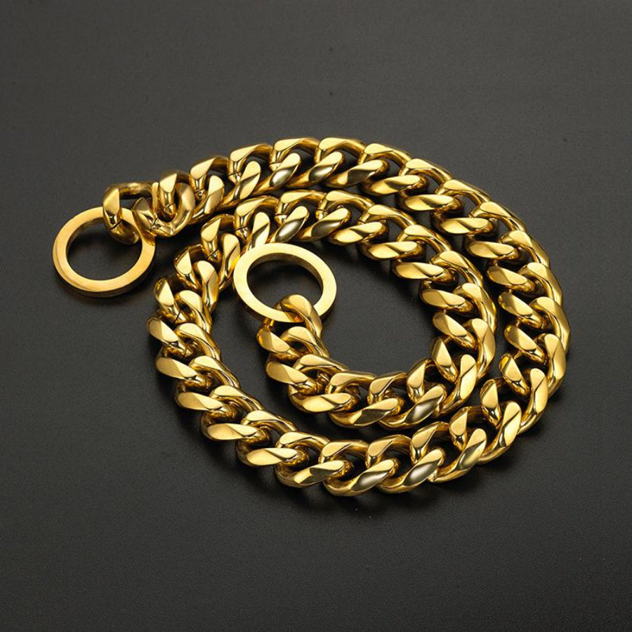 gold dog collar