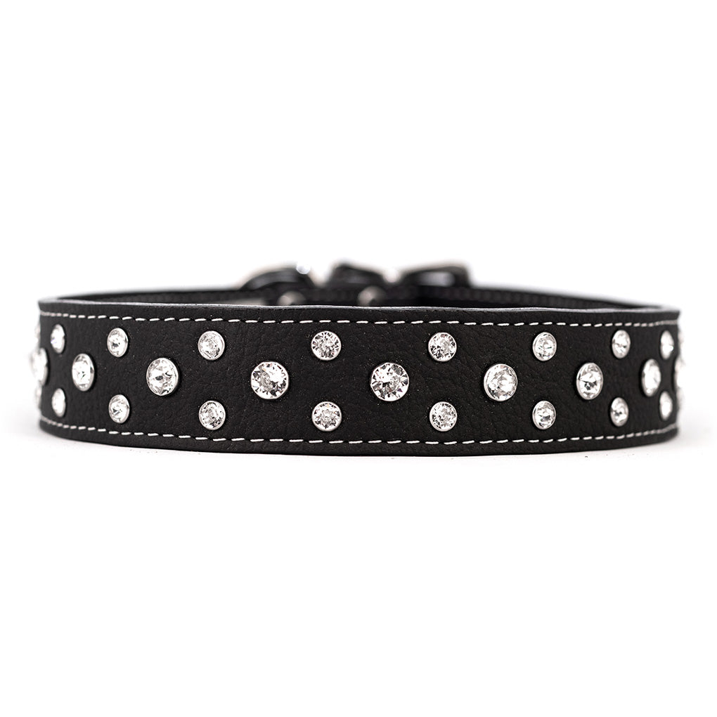 Black - Luxury Designer Monogram Empreinte Leather Dog Collar - Pet Supply  Mafia %