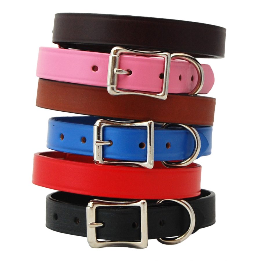 Large leather dog collars