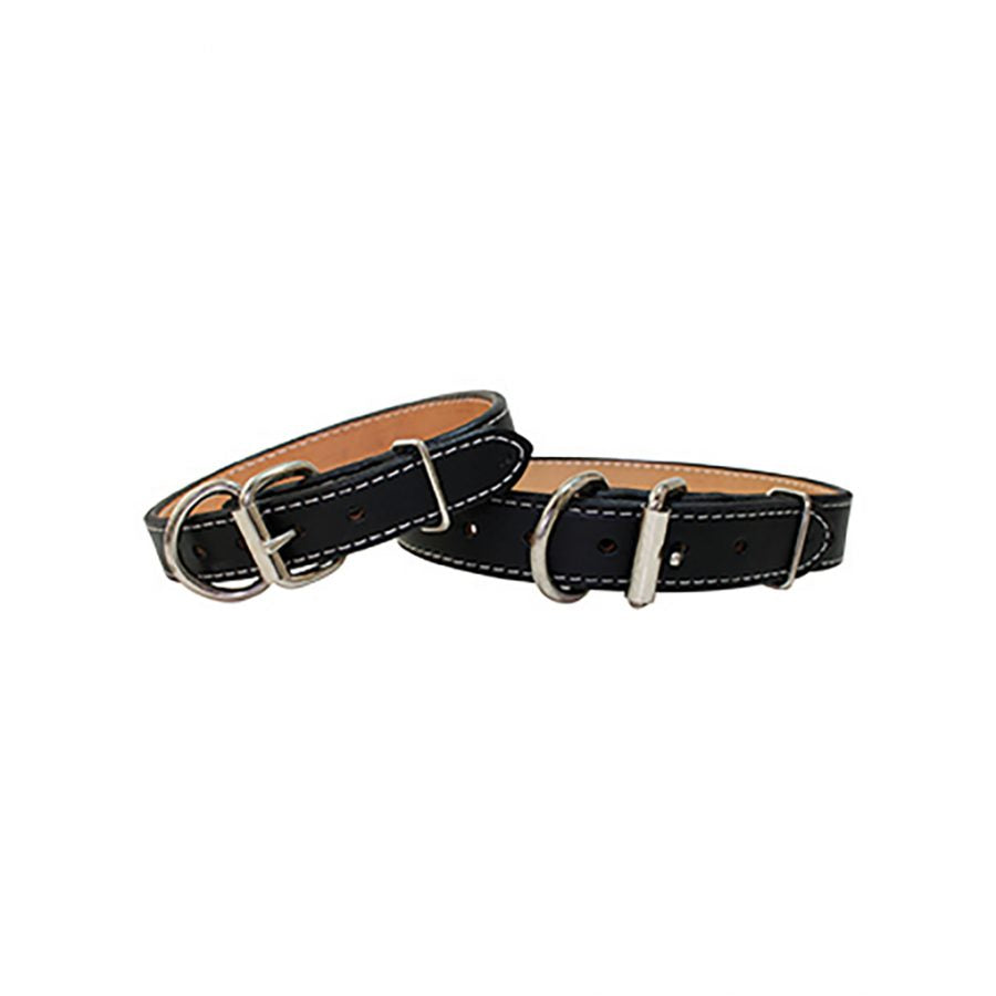 Romean Black Collar & Leash