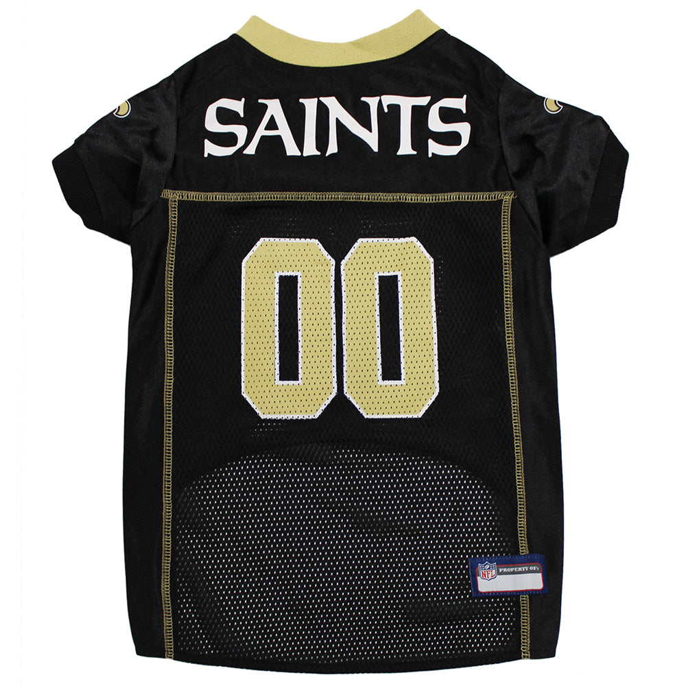 NFL Dog Football Jersey - New Orleans Saints