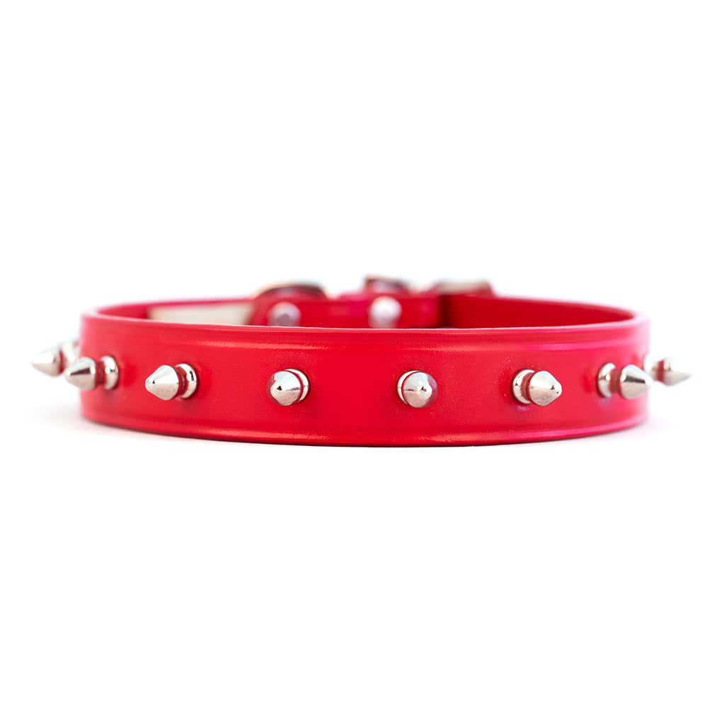 Leather Spiked Dog Collar