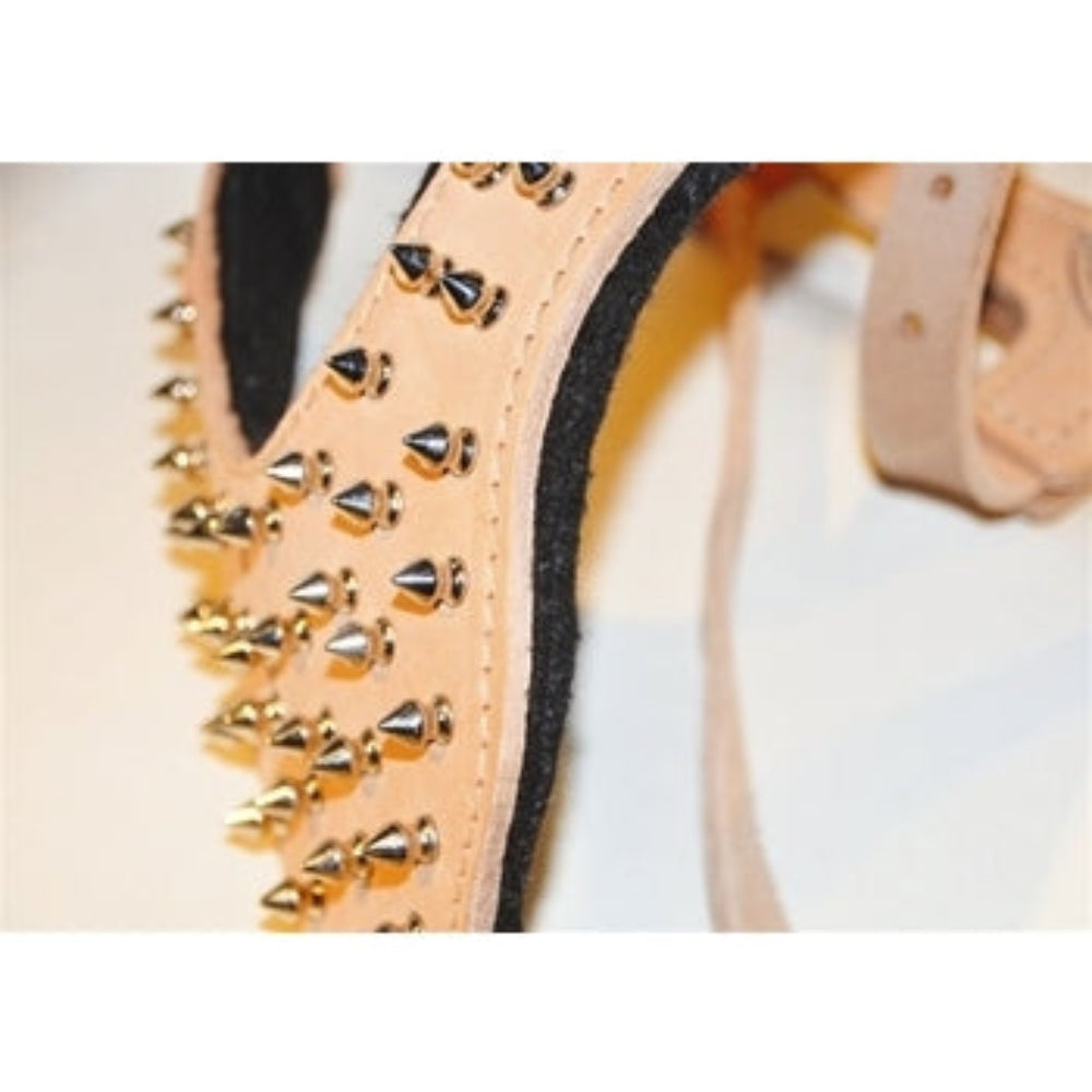 Spiked Leather Dog Harness