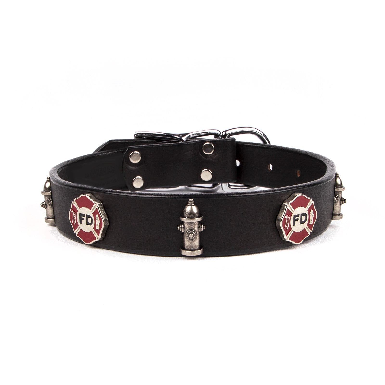 Firefighter dog collar