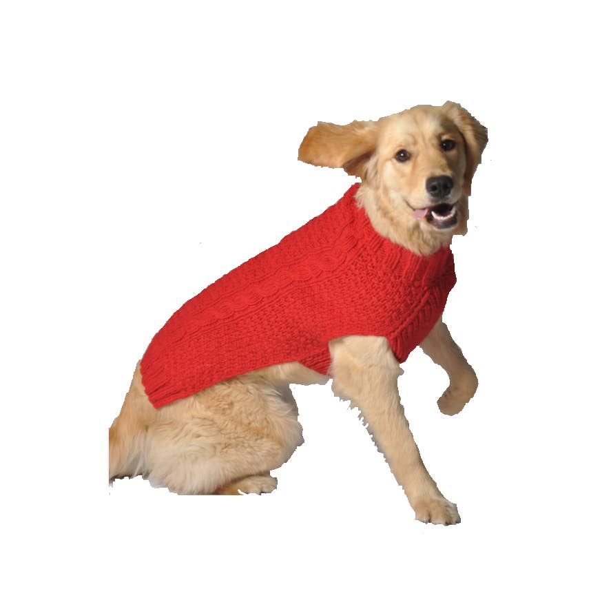 red dog sweater