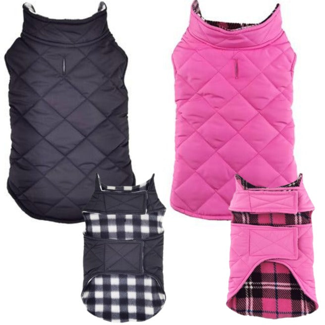 Dog Puffer Coat Quilted Vest