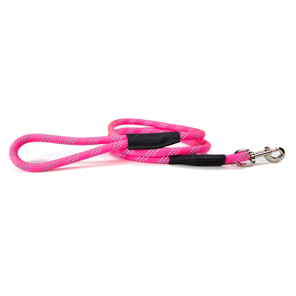 Reflective Rope Dog Leash Snap End