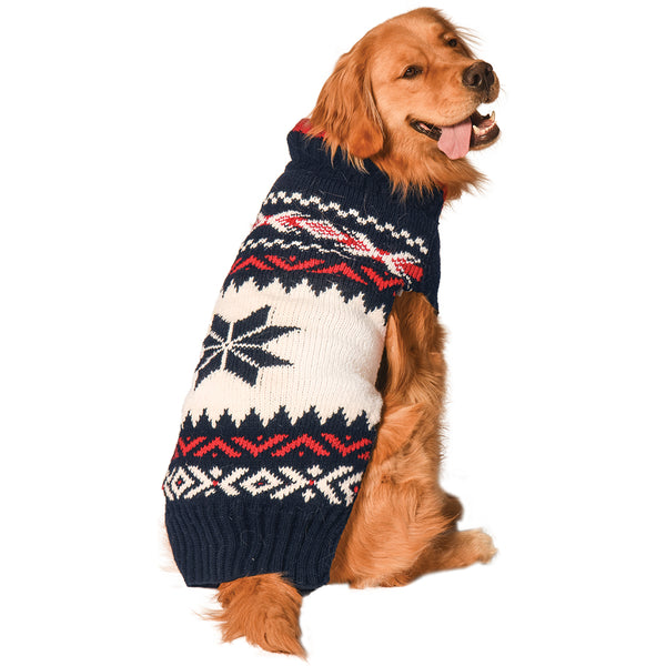 Navy Vail Dog Sweater